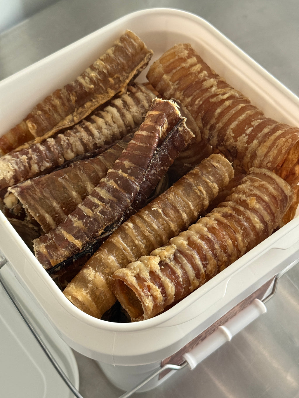 Beef Trachea Bucket