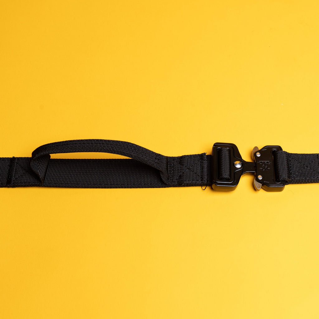 Quick Release Tactical Leash - Black