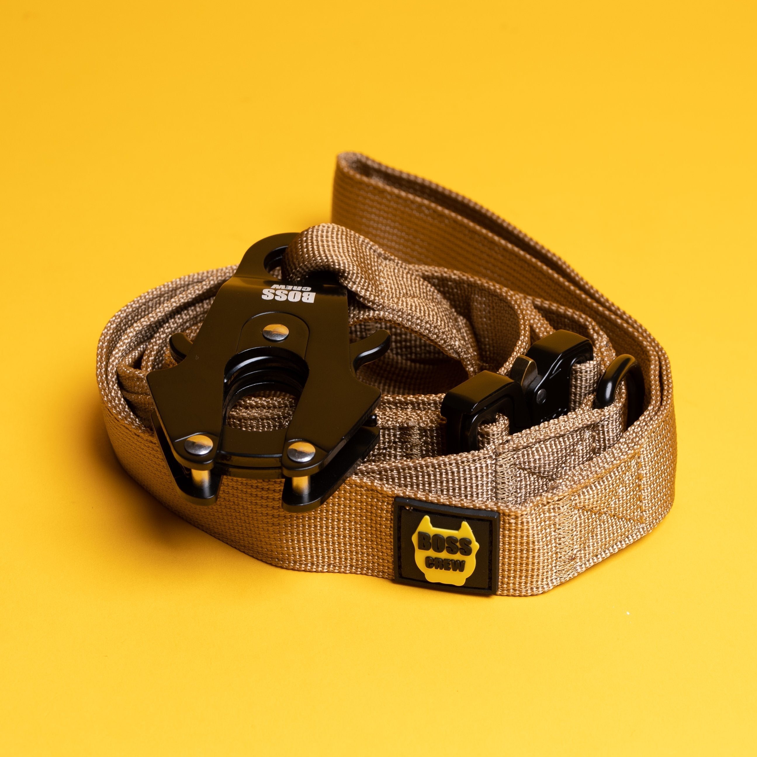 Quick Release Tactical Leash - Tan
