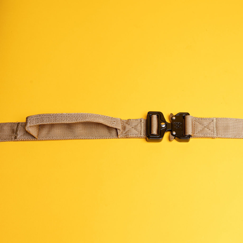 Quick Release Tactical Leash - Tan