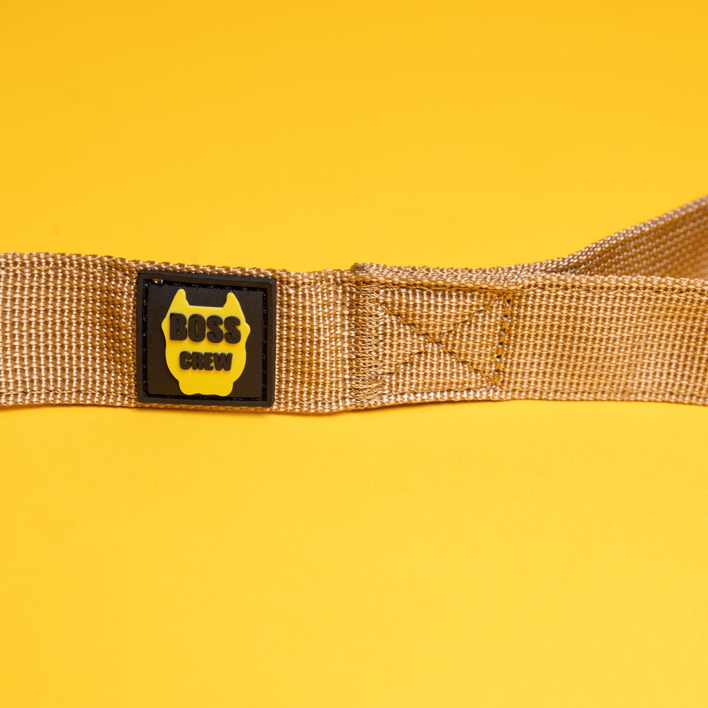 Quick Release Tactical Leash - Tan