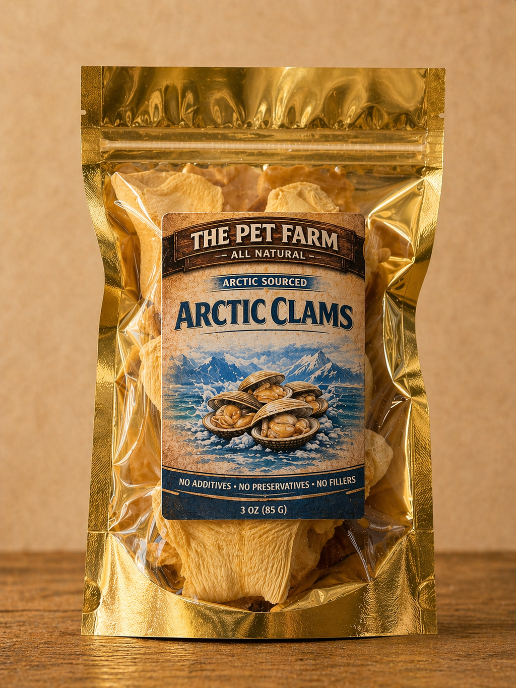 Arctic Clams Dog Treats
