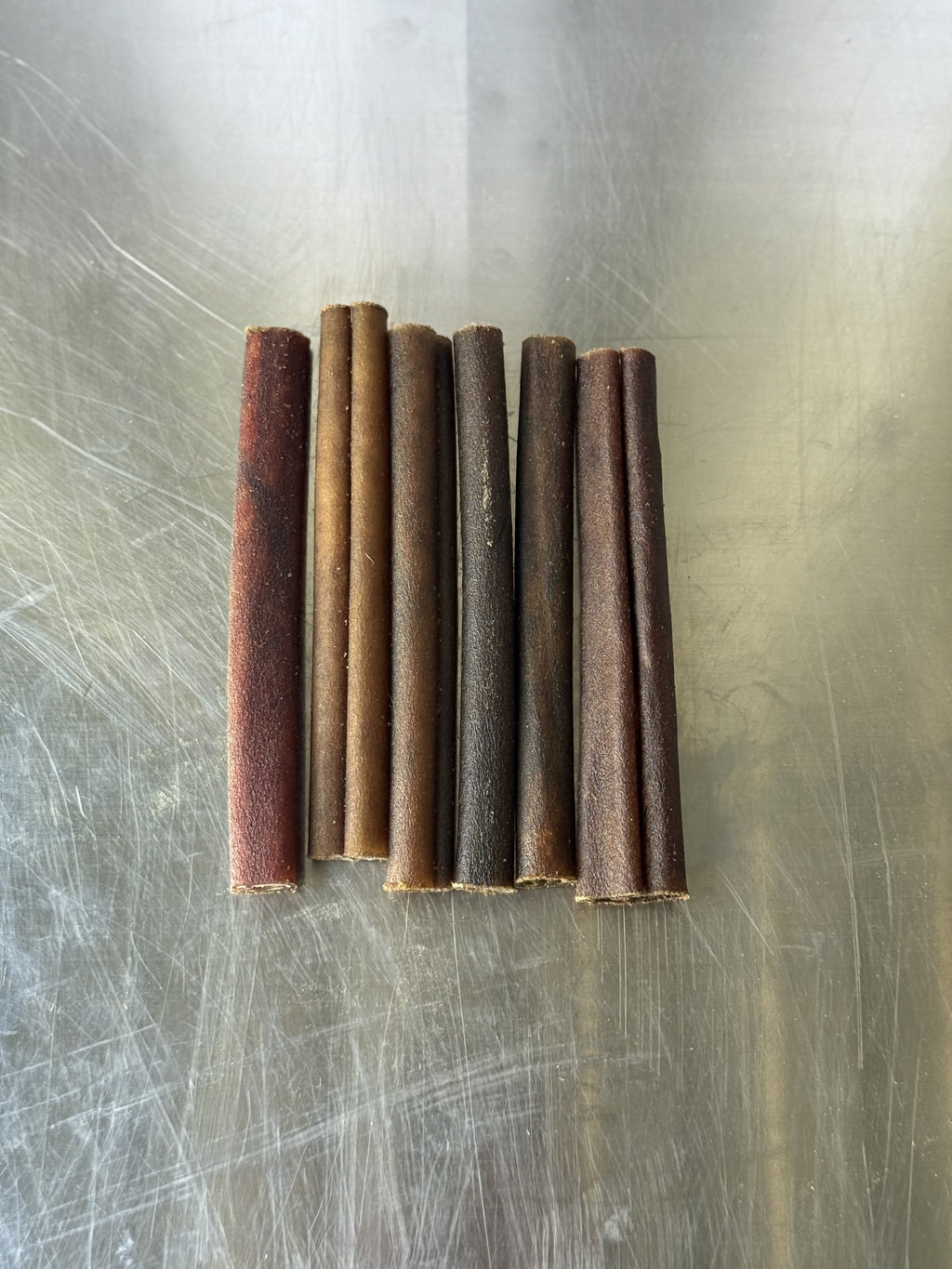 Beef Collagen Sticks for Dogs — the treats, shown loose (1 of 3)