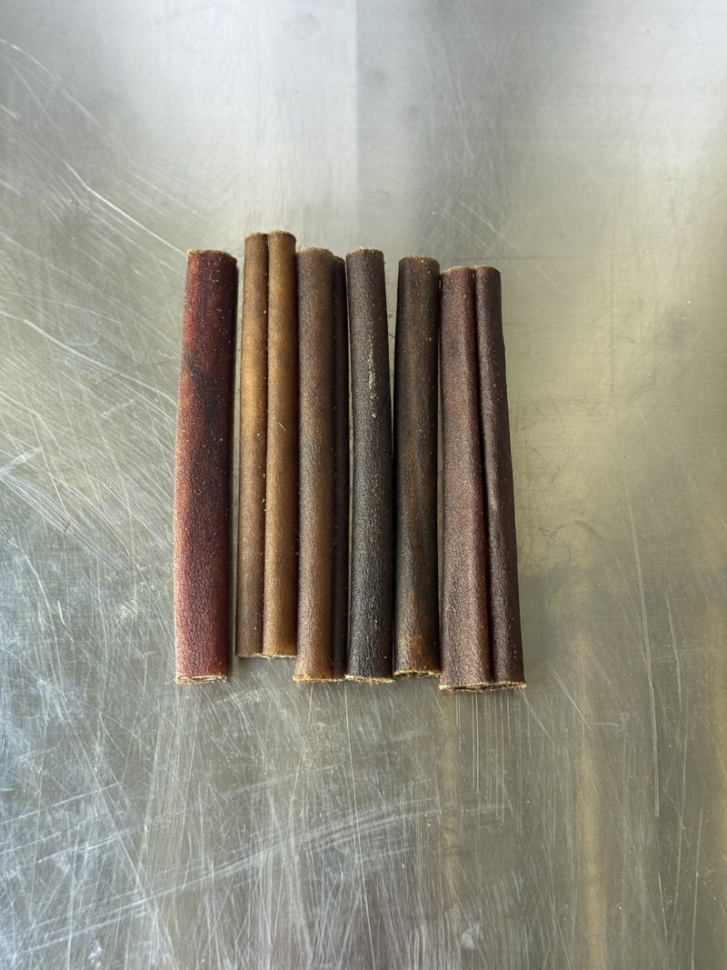 Beef Collagen Sticks for Dogs — the treats, shown loose (1 of 3)