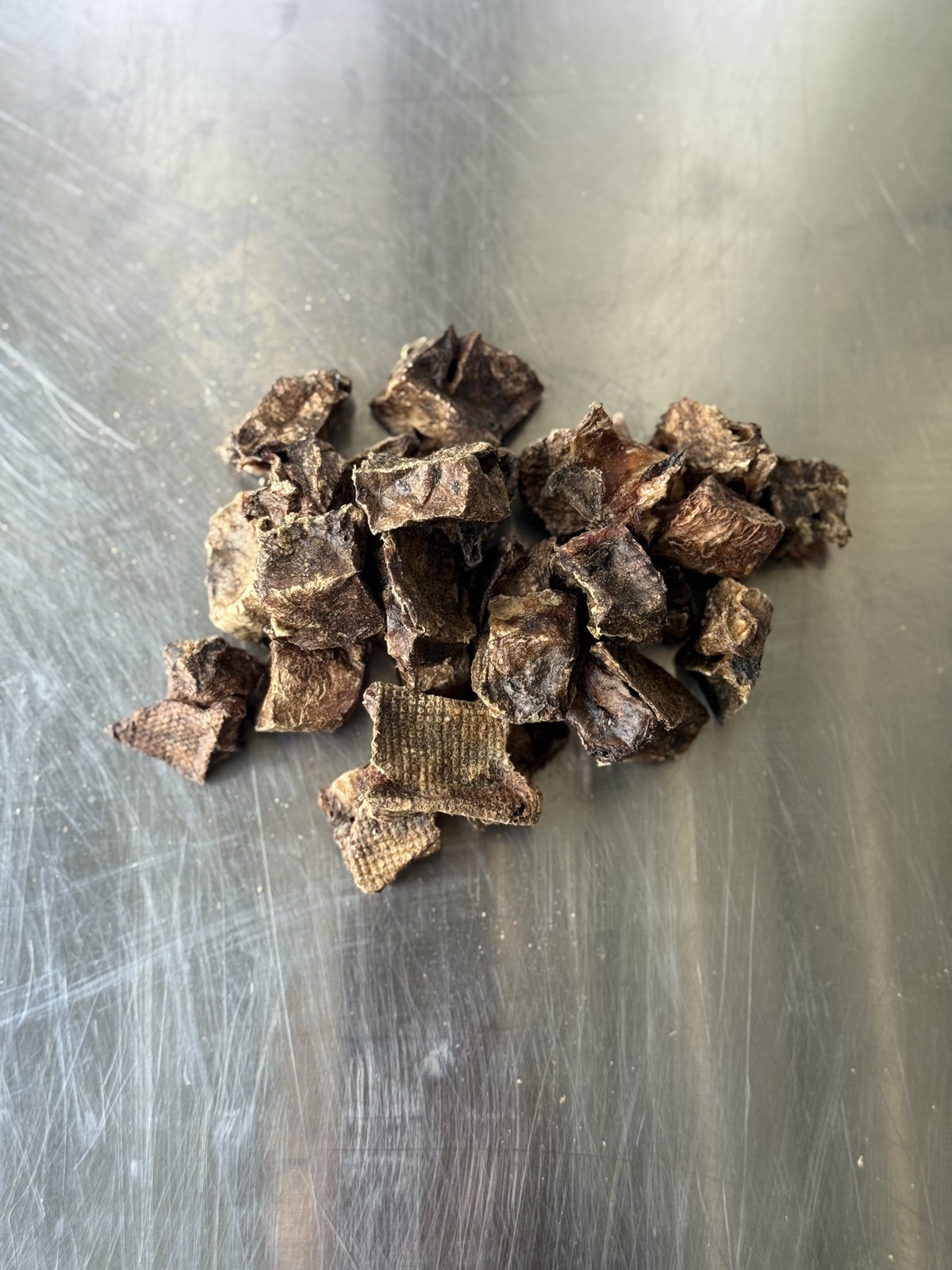 Beef Lung — the treats, shown loose (1 of 3)