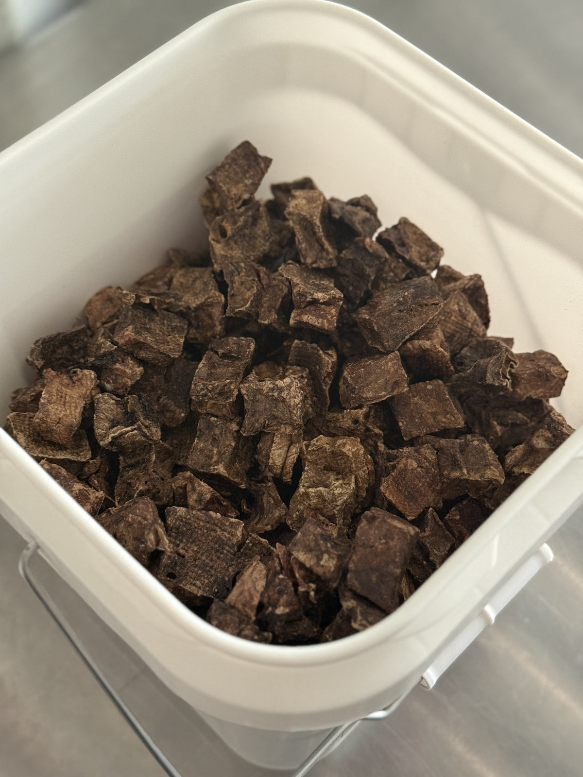 Beef Lung Bucket — the treats, shown loose (1 of 3)