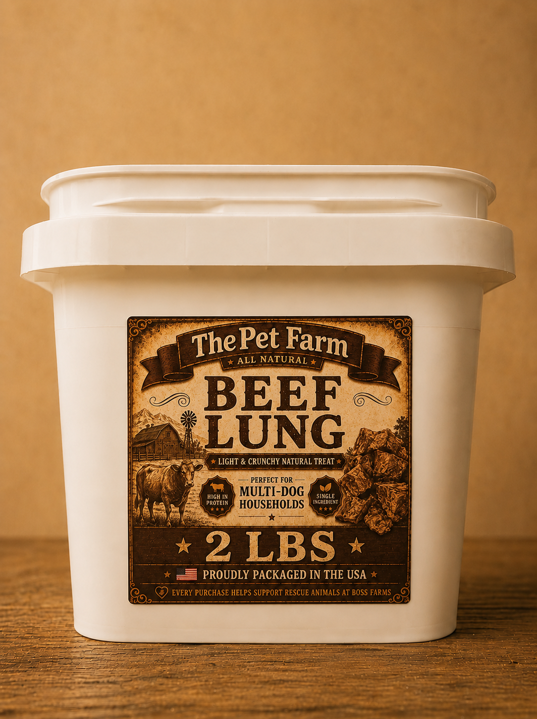 Beef Lung Bucket