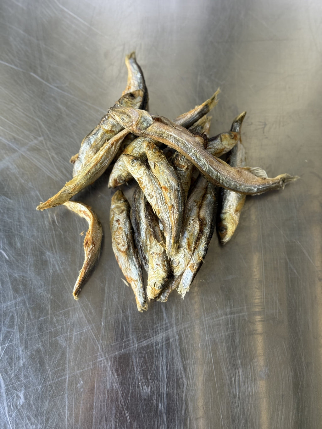 Capelin Fish Dog Treats — the treats, shown loose (3 of 3)
