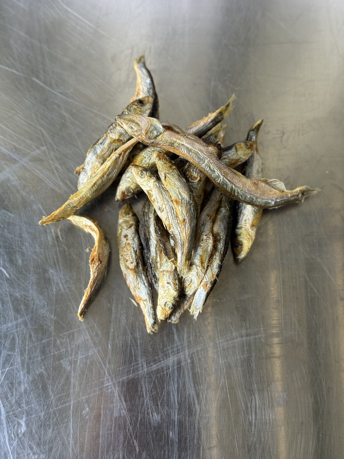 Capelin Fish Dog Treats — the treats, shown loose (3 of 3)