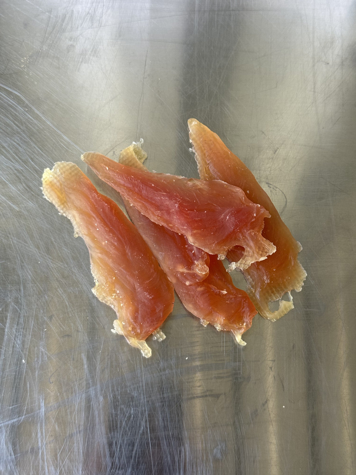 Chicken Jerky Dog Treat — the treats, shown loose (1 of 2)