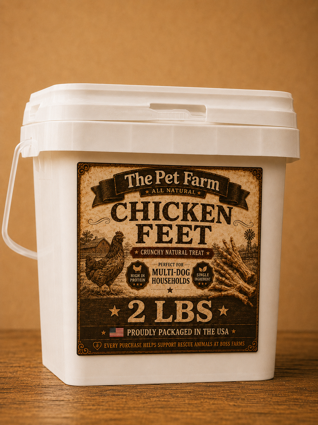 Chicken Feet Bucket