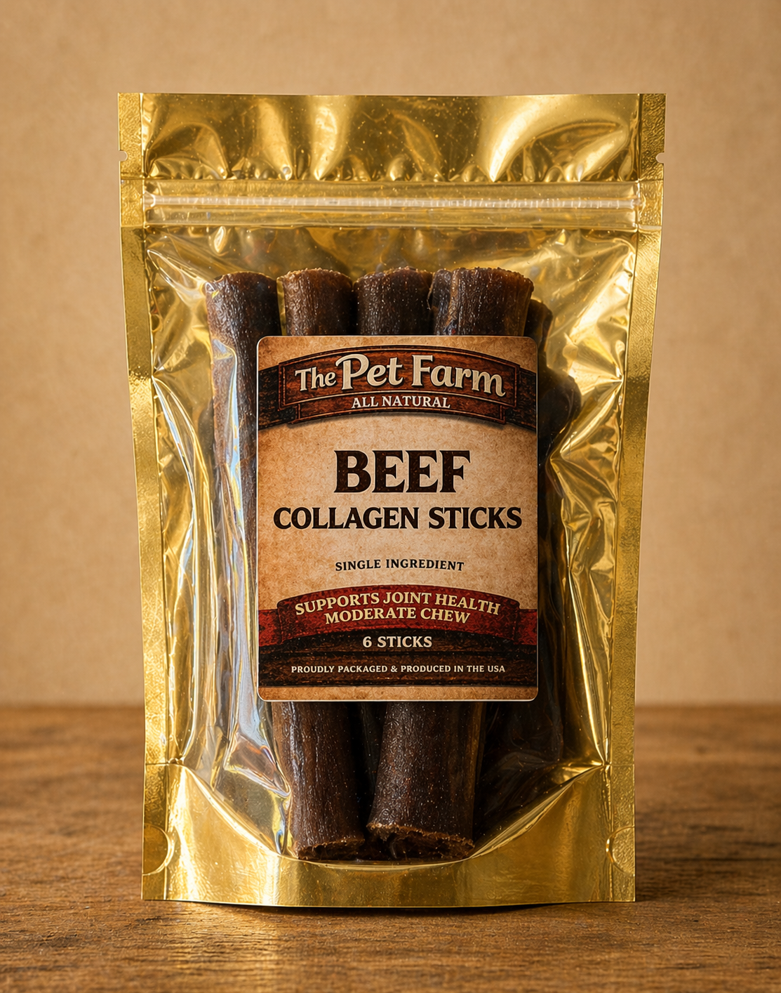 Beef Collagen Sticks for Dogs