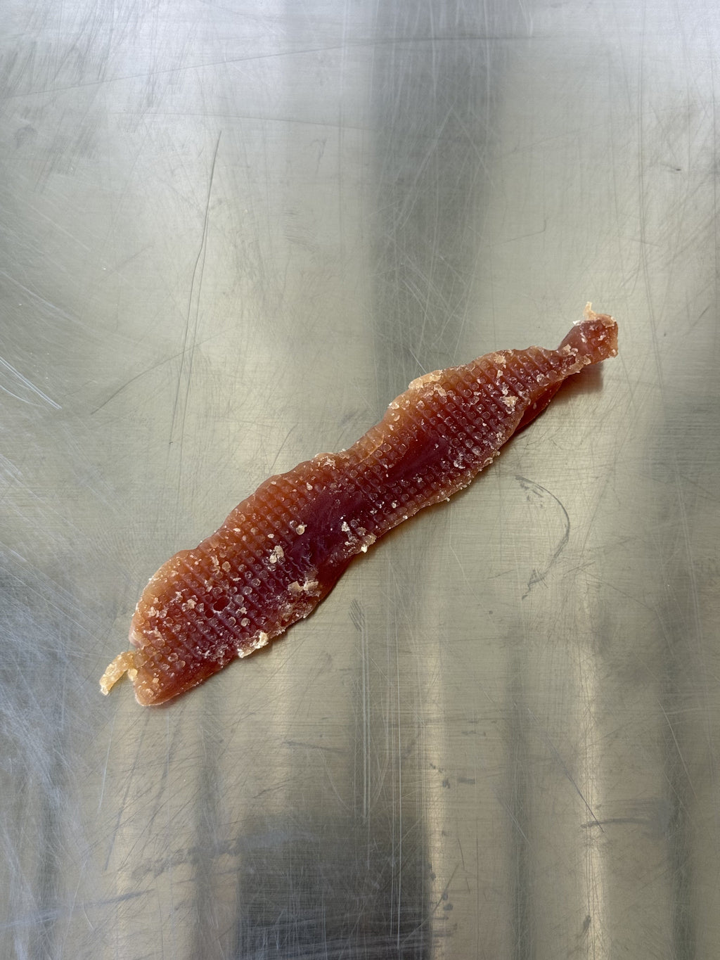 Duck Jerky Dog Treats — the treats, shown loose (2 of 2)