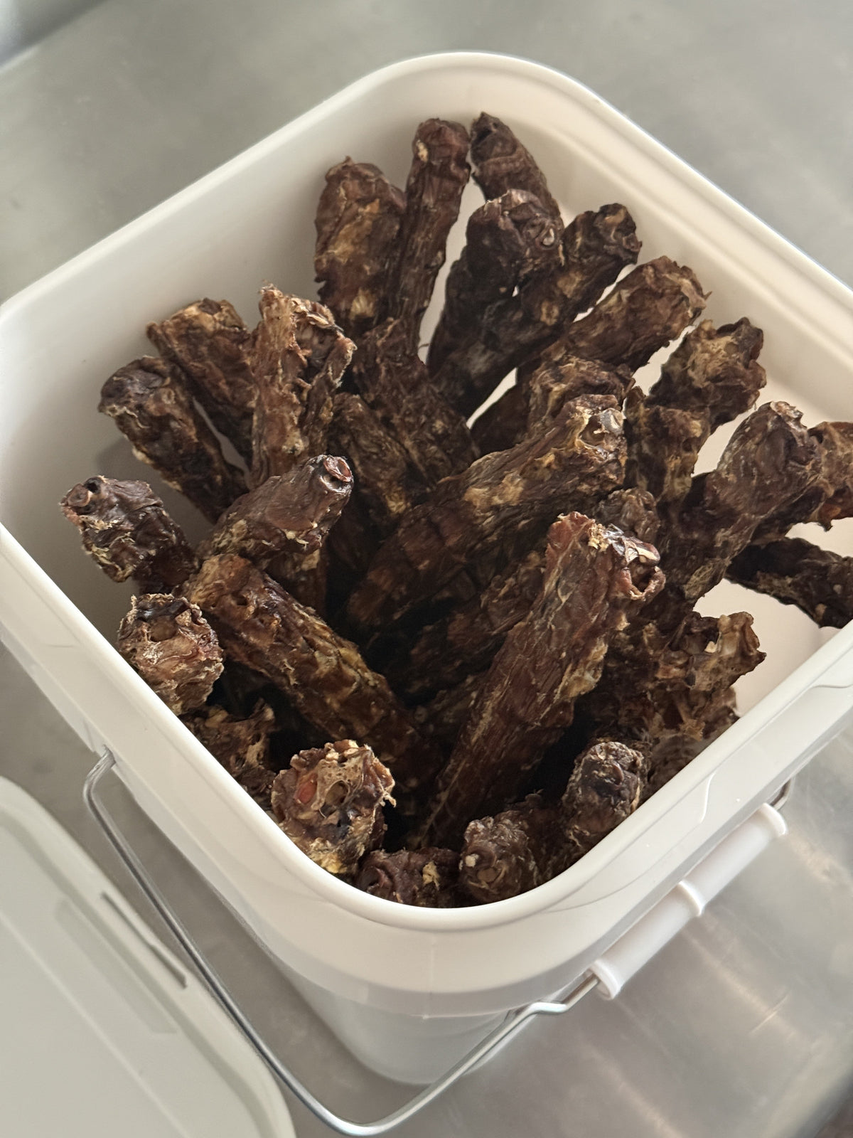 Duck Neck Bucket — the treats, shown loose (1 of 3)