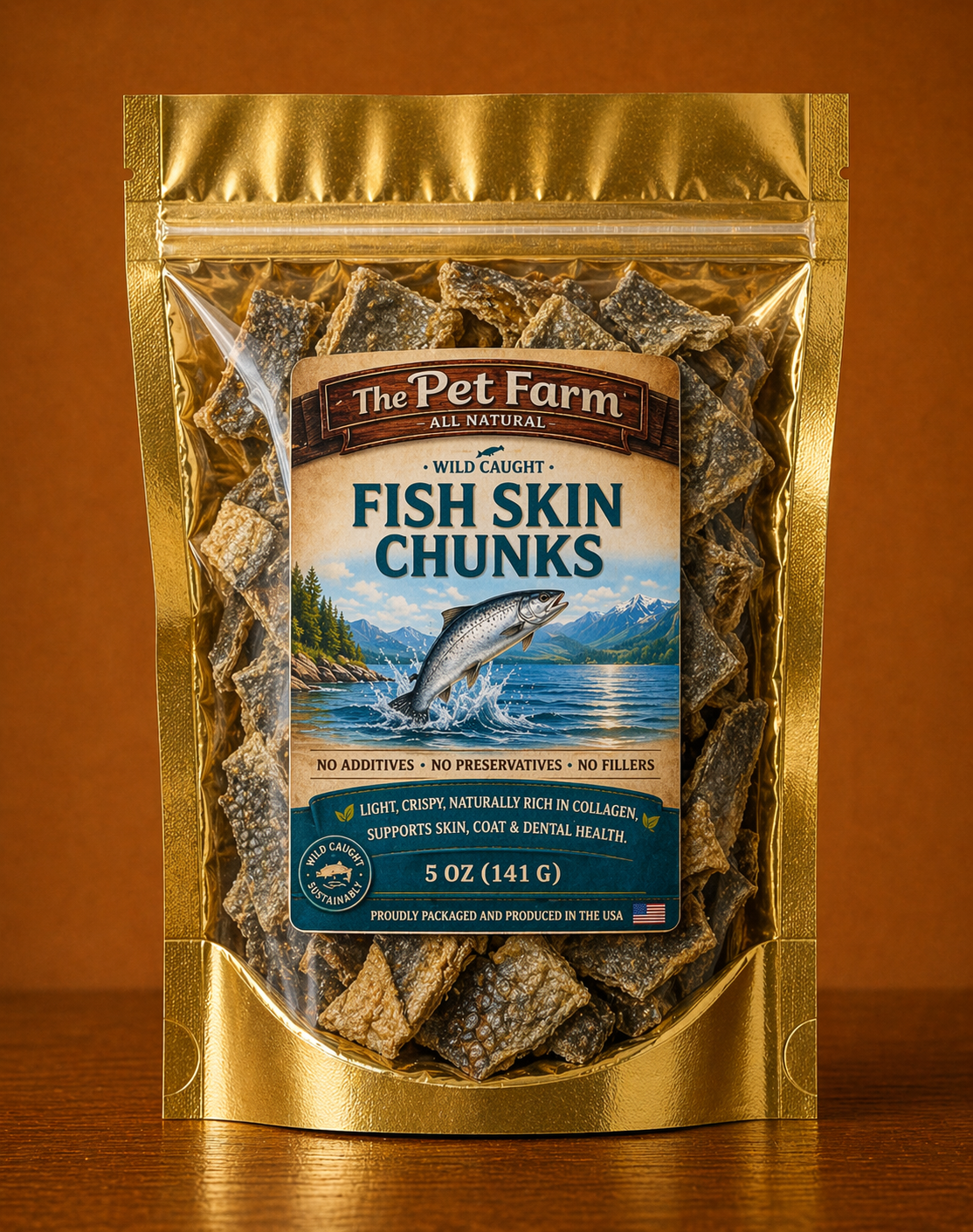 Fish Chunks Dog Treats