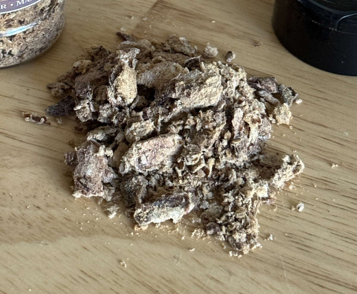 Food Bowl Toppers — Lamb Lung crumble, shown loose