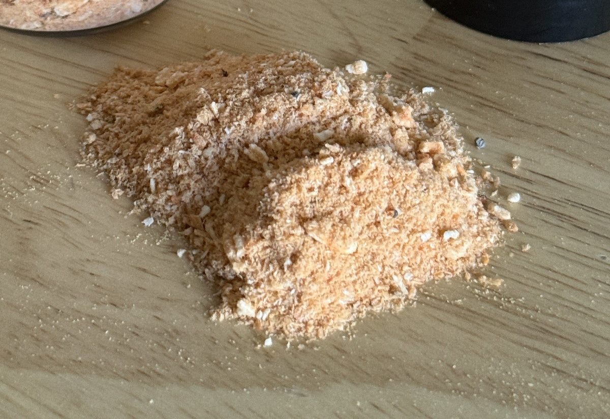 Food Bowl Toppers — Antarctic Krill crumble, shown loose