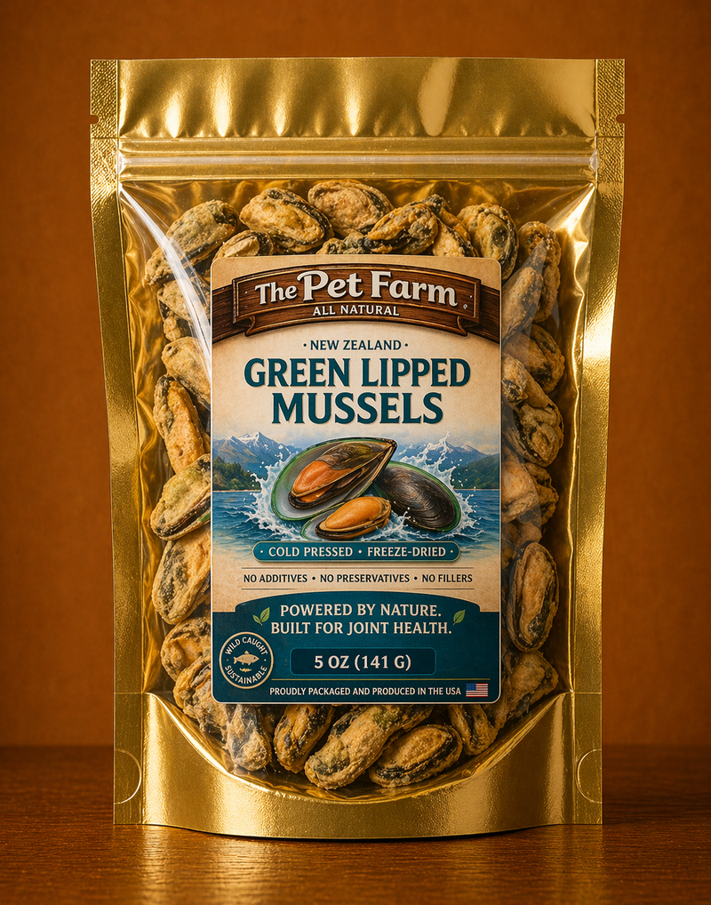 Green Lipped Mussels Dog Treats