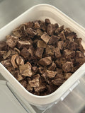 Lamb Lung Bucket — the treats, shown loose (1 of 3)