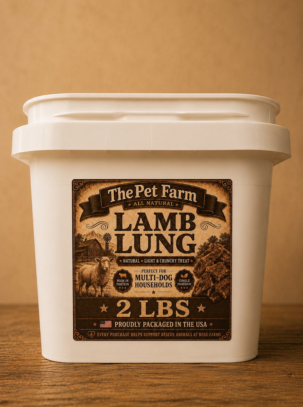 Lamb Lung Bucket