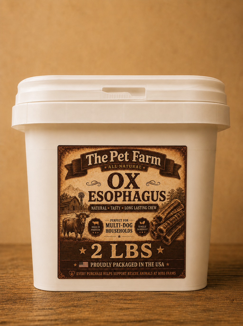 Ox Esophagus Bucket