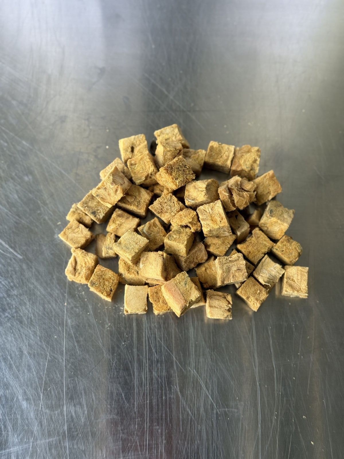 Wild Salmon Bites Dog Treats — the treats, shown loose (1 of 1)